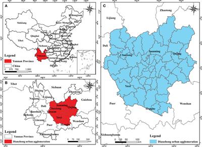 Discriminating the non-coordination between ecosystem service value and economic development and its spatial characteristics in central Yunnan urban agglomeration in the recent 30 years